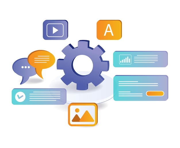 Business infographic process