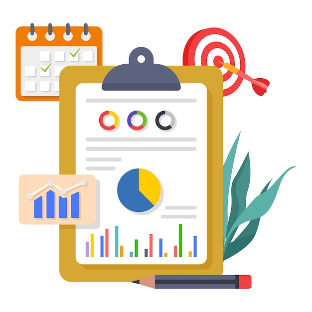 business landing page template business analysis content strategy and management concept