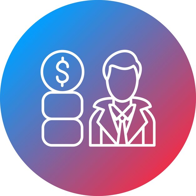 Business Leader icon vector image Can be used for Business and Finance