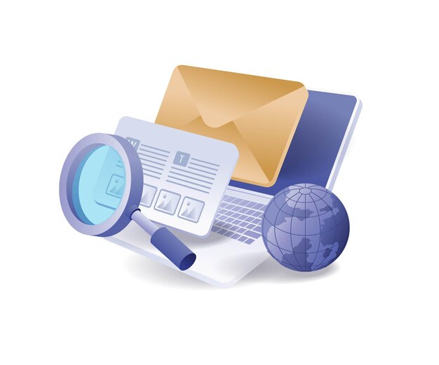 Business marketing data email