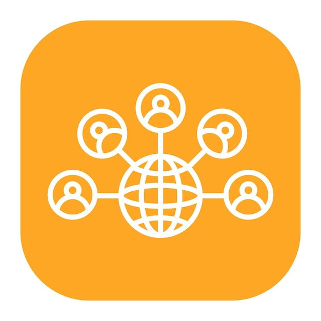 Business Networking Icon
