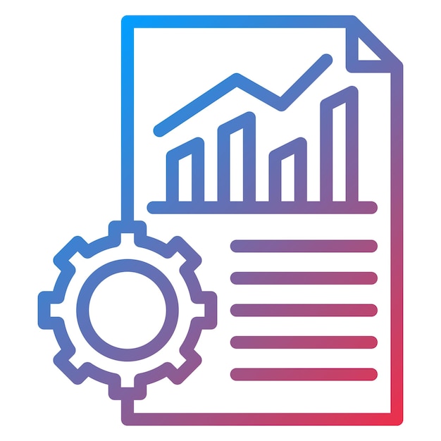 business performance icon vector image can be used for business performance