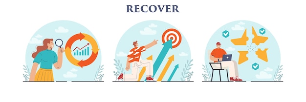Business recovery set Post crisis growth or rehabilitation Process