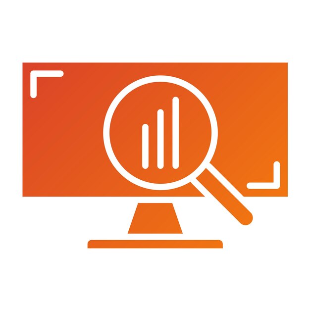 Business Research Icon Style
