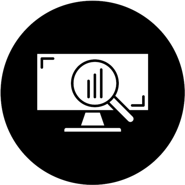 Business Research Icon Style