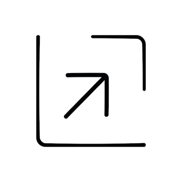 Business Vector illustration of thin line icon Simple icon for mobile and web