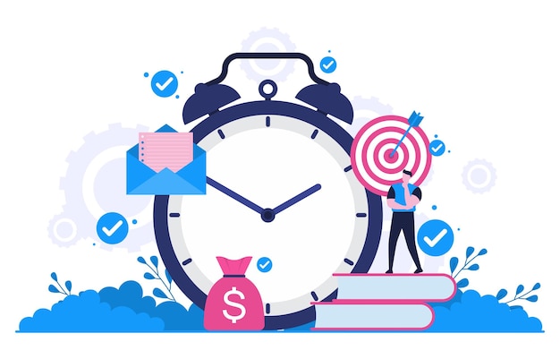 Businessman Thinking Time Management Business Strategy