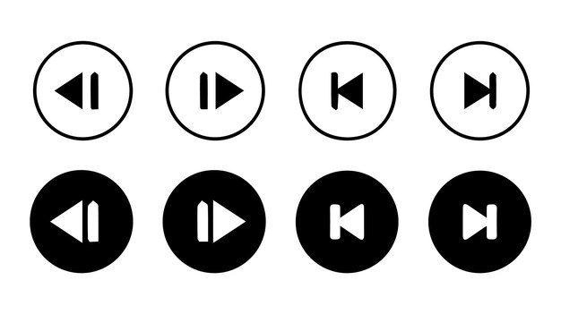 Button Icon Vector Pack