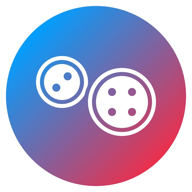 buttons icon vector image can be used for crafting