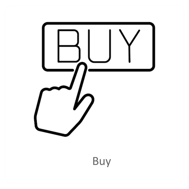 buy icon concept