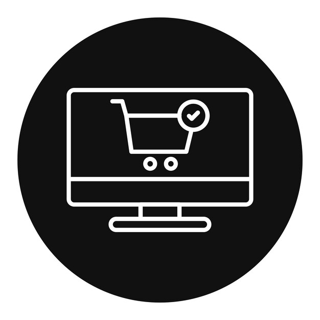 Buy Online Vector Illustration