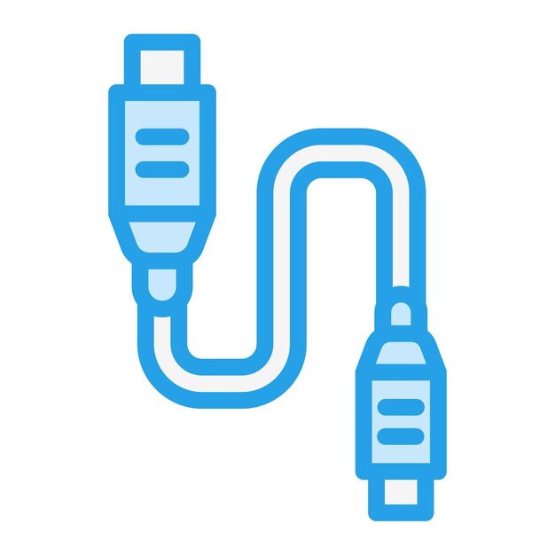 Cable Vector Icon Design Illustration