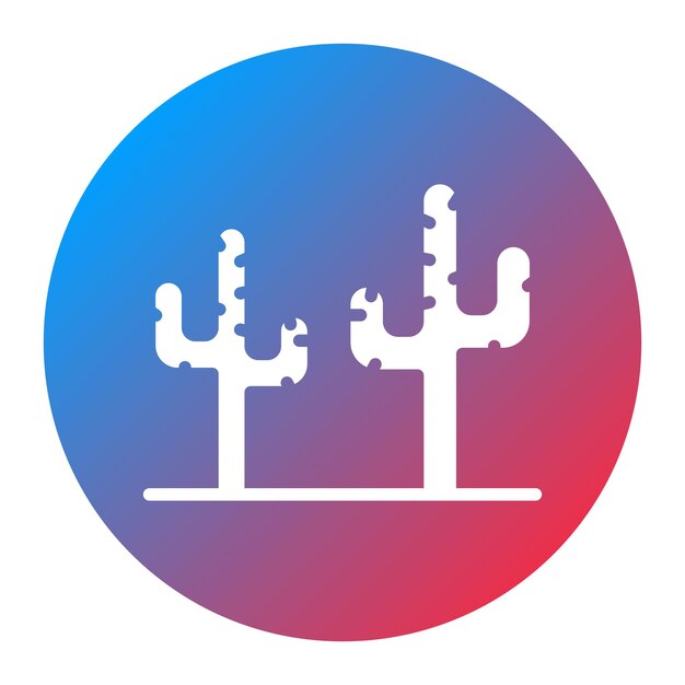 cactus icon vector image can be used for mining and crafting