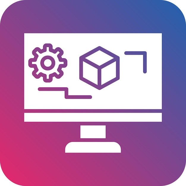 Cad Engineering Icon Style