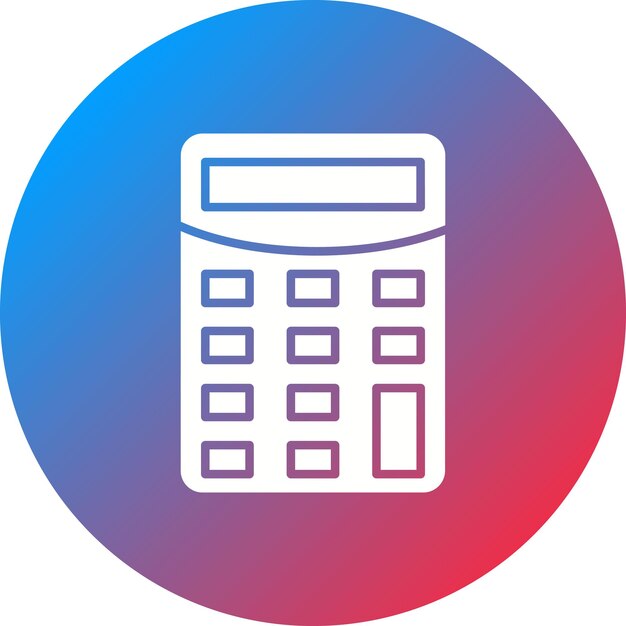 Calculator icon vector image Can be used for Library