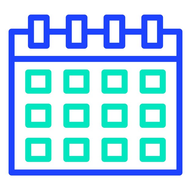 Calendar Vector Icon Design Illustration