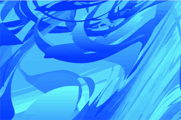 Calm Blue WaterInspired Abstract Background for Tech and Wellness