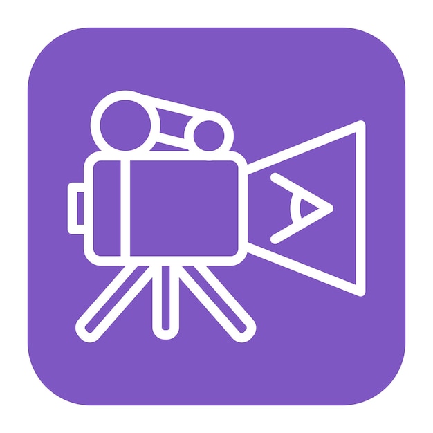 camera angle icon vector image can be used for filmmaking