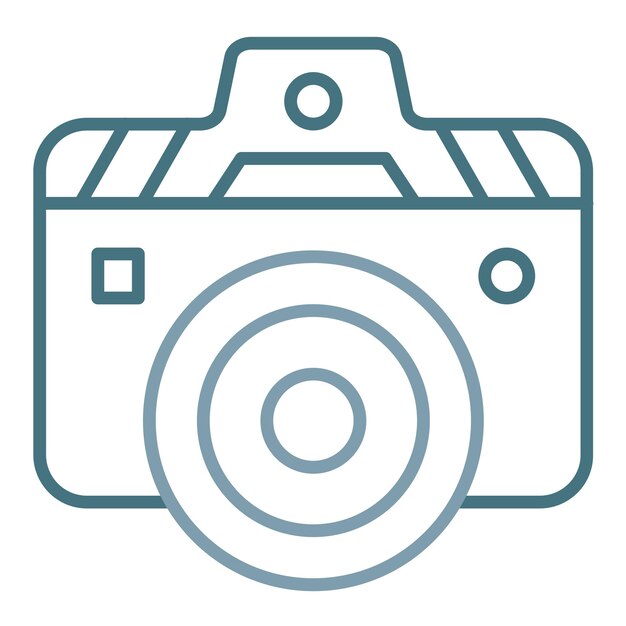 Camera Flat Illustration