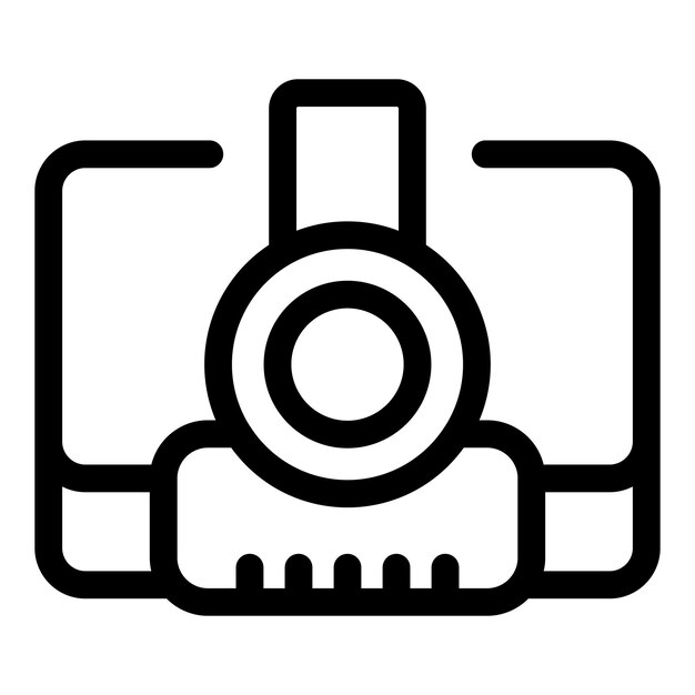 Camera icon representing photography and image capture