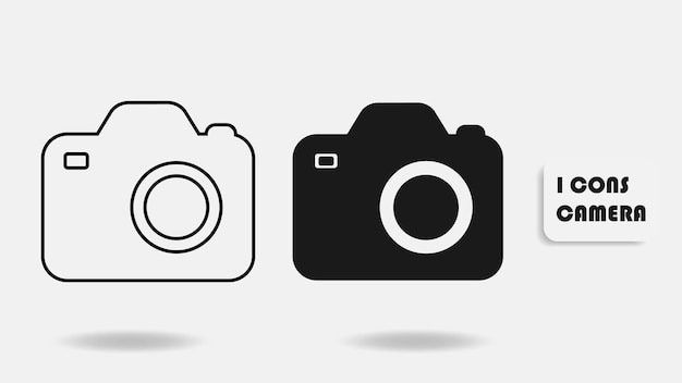 Camera icons deisgn
