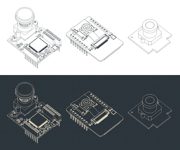 Camera modules blueprints