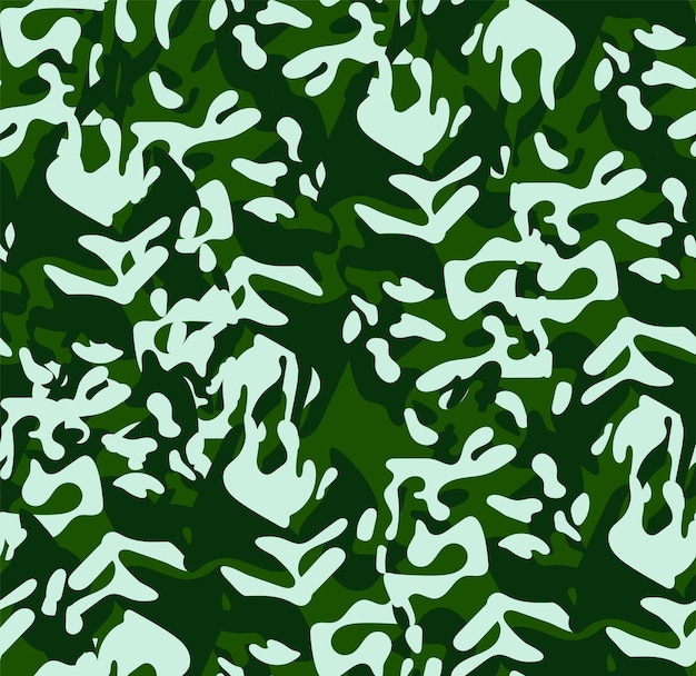 Camouflage seamless pattern