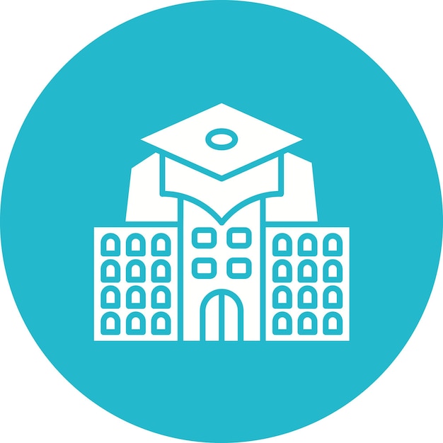 Campus icon vector image Can be used for University
