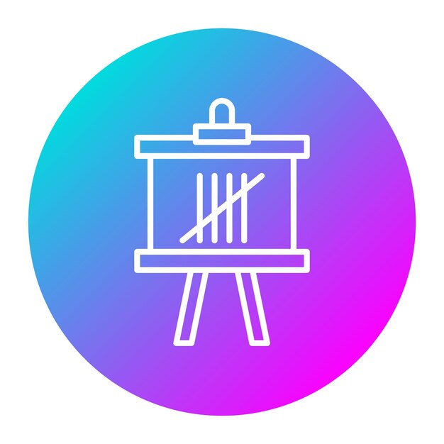 Canvasing vector icon Can be used for Crime Investigation iconset