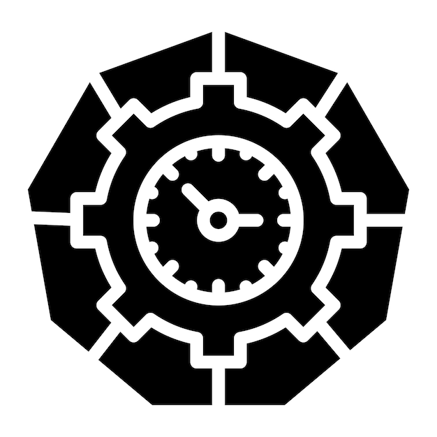 capacity planning icon vector image can be used for operations management
