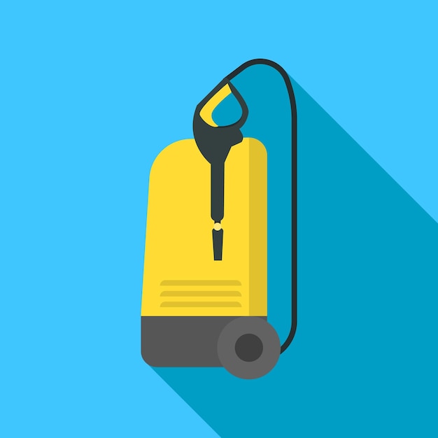 car wash machine icon flat illustration of car wash machine vector icon for web design