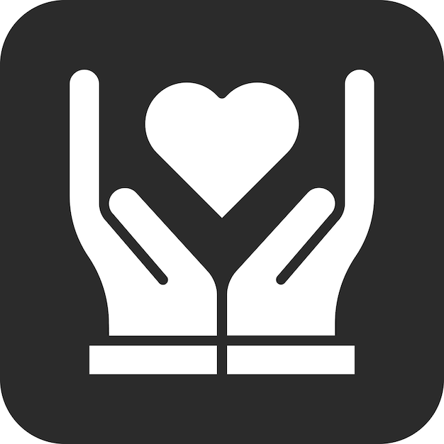 Caregiver vector icon illustration of Mental Health iconset