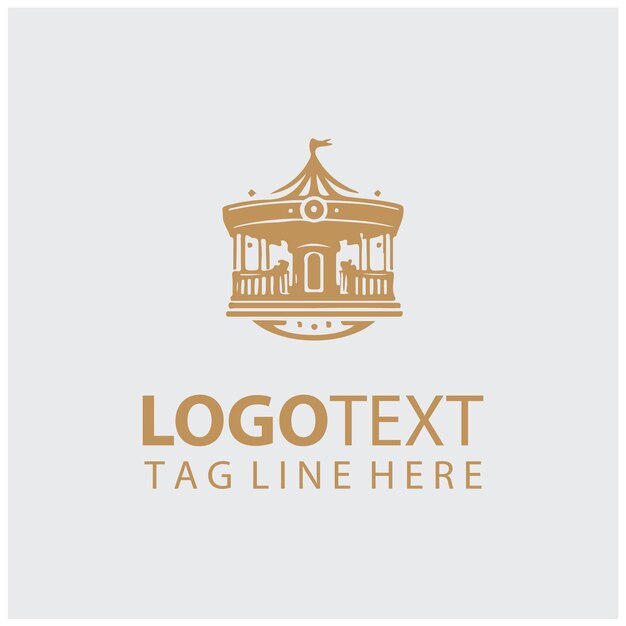Carousel Logo Vector Illustrations