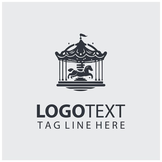 Carousel Logo Vector Illustrations