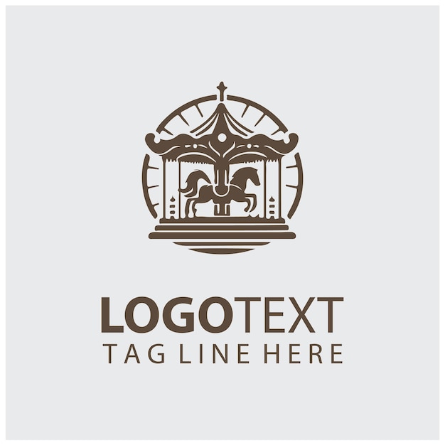 Carousel Logo Vector Illustrations
