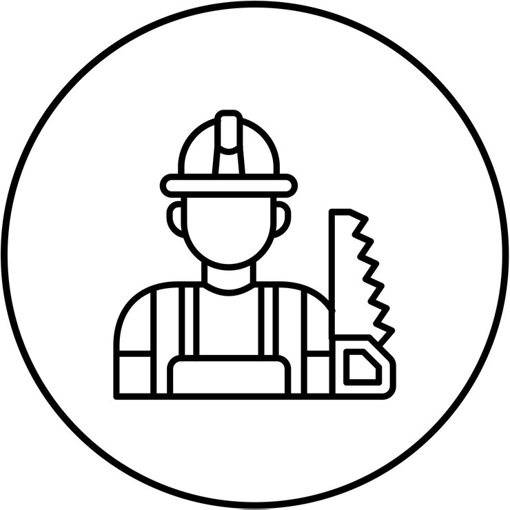 Vektör carpenter icon