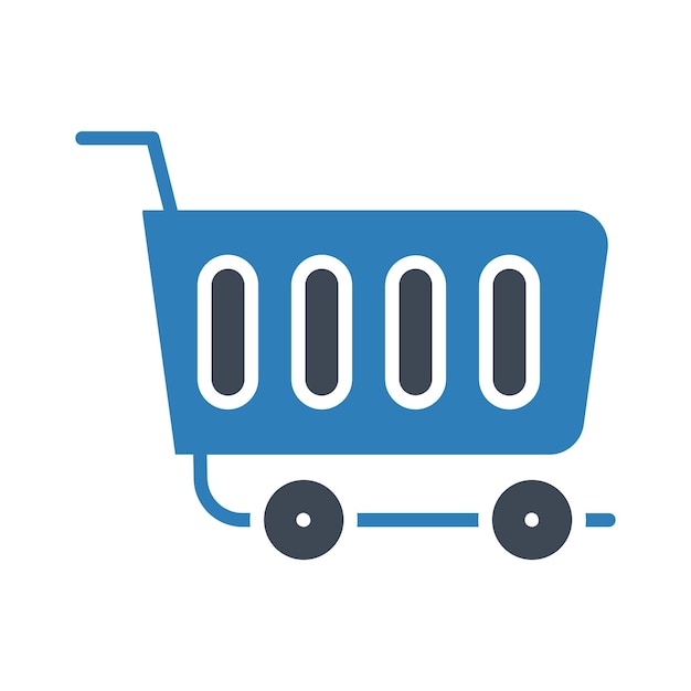 Cart Vector Illustration Style