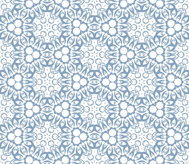Cartoon geo seamless pattern. Infinity geometric background in flat style.  Tiled wrapping paper