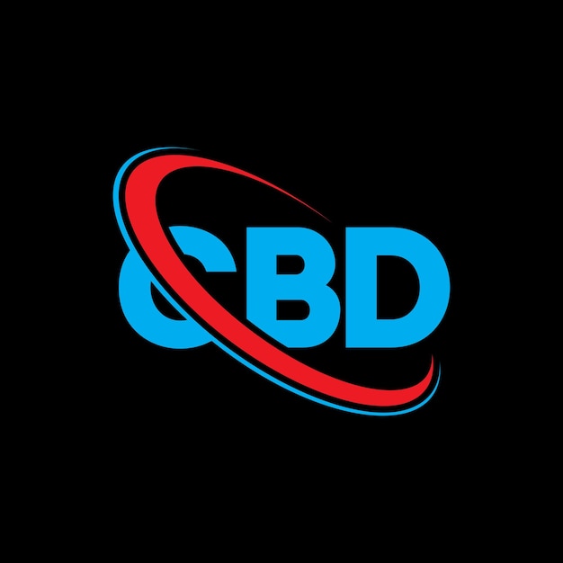 CBD logo CBD letter CBD letter logo design Initials CBD logo linked with circle and uppercase monogram logo CBD typography for technology business and real estate brand