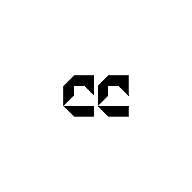 CC monogram logo design letter text name symbol monochrome logotype alphabet character simple logo