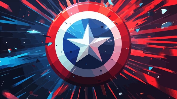 Celebrate Independence Day with American Flag Shield Event