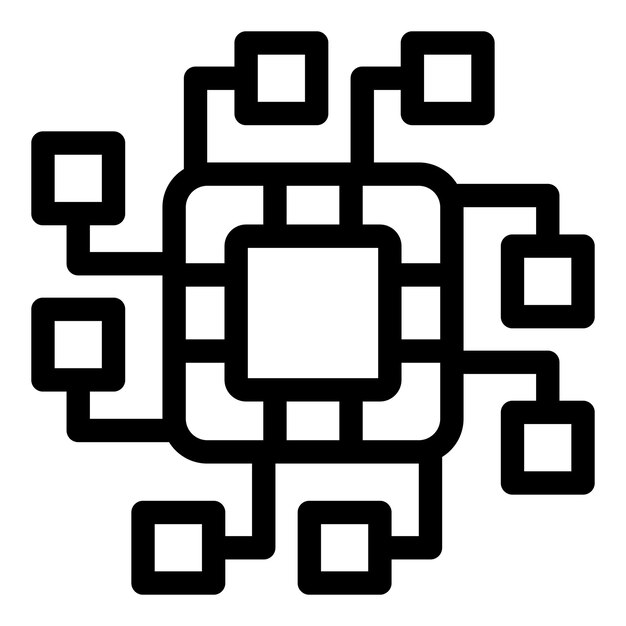 Central processing unit managing data flow with connections