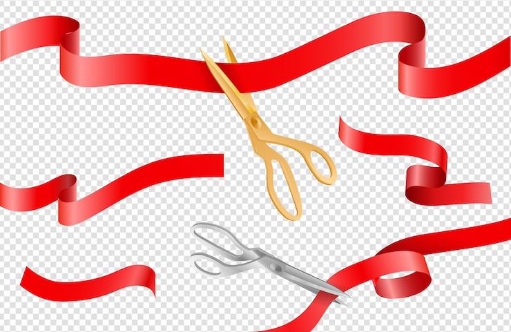 Vektör ceremony ribbons