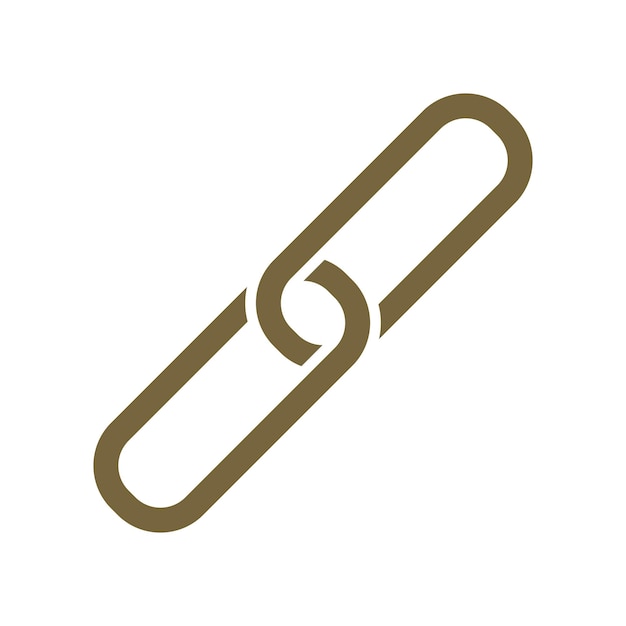 chain link icon vector design templates