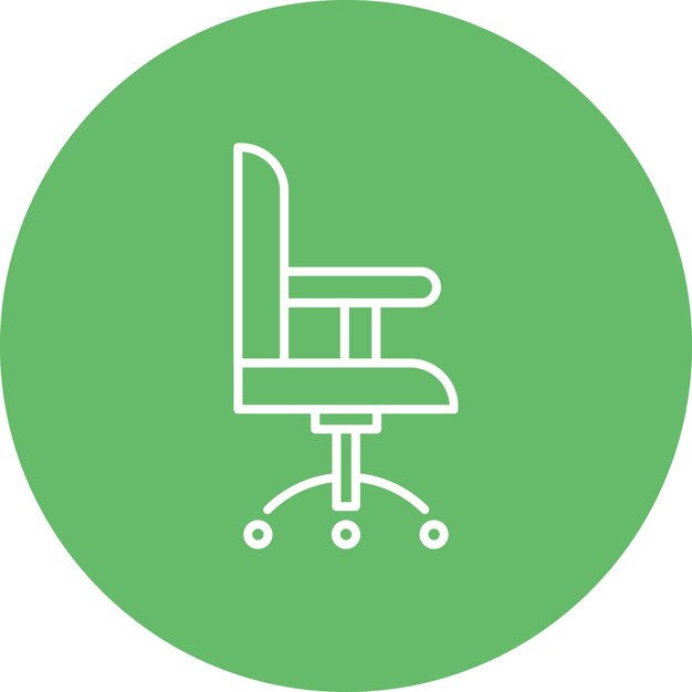 Chair icon vector image Can be used for Computer and Hardware