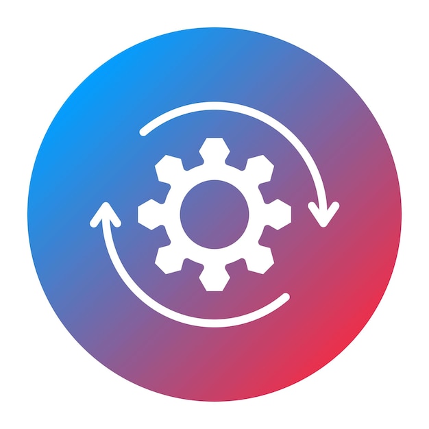 Change Management icon vector image Can be used for Organization