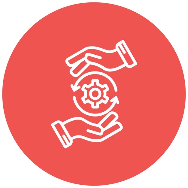 Change Management vector icon Can be used for Survey iconset