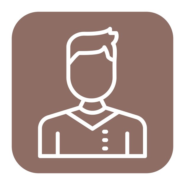 Character icon vector image Can be used for Game Design