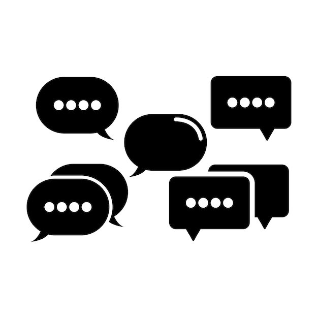 Chat Bubble Icons