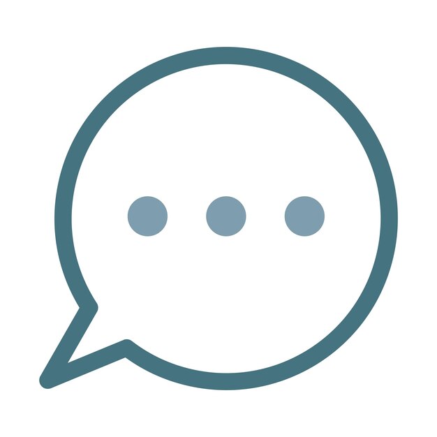 Chat Flat Illustration